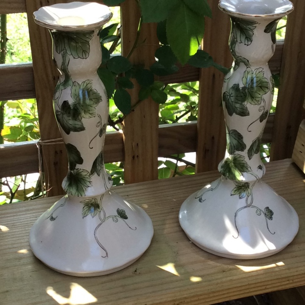 Vintage Andrea by Sade Candlesticks